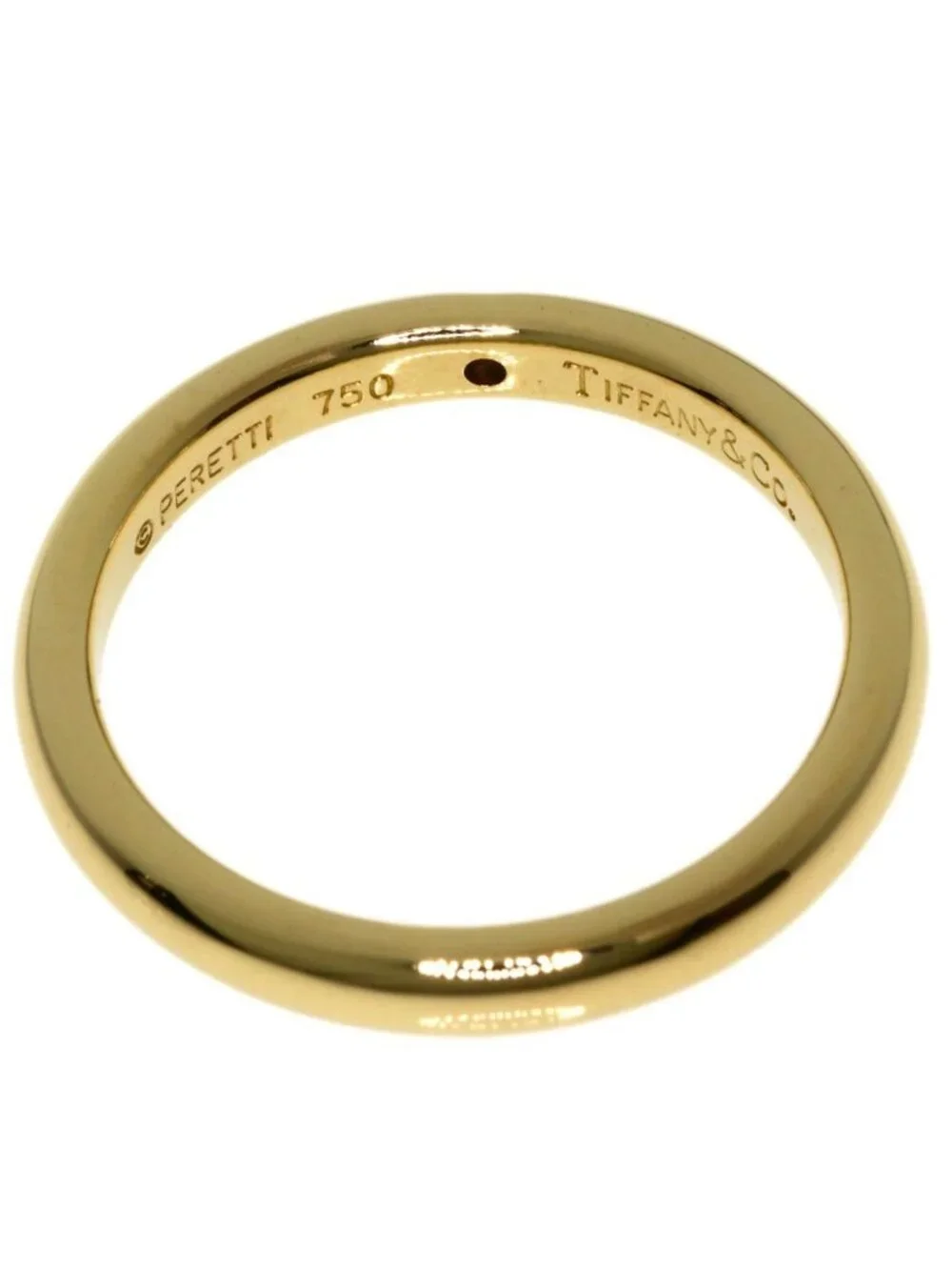 Tiffany & Co Wedding Diamond Ring 18k Yellow Gold